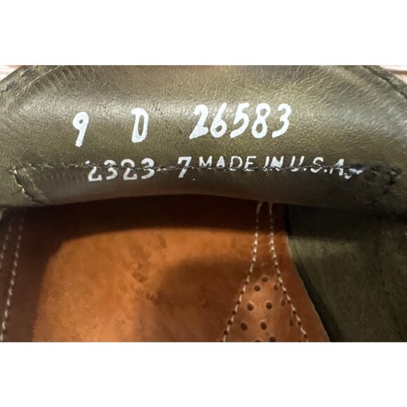 Oak Street Bootmakers Chromexcel Beefroll Penny Loafer Size 9 D color Green - Picture 9 of 9